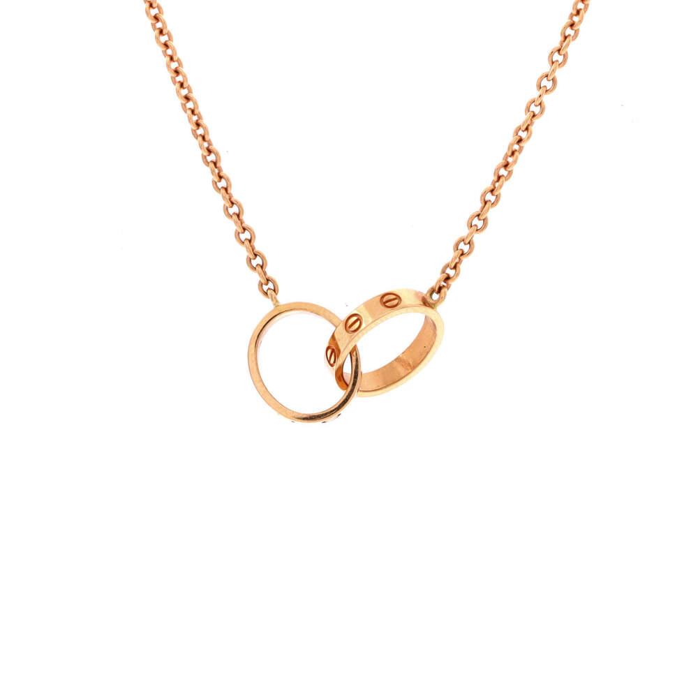 Cartier Love Interlocking Necklace